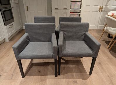 Dining Chairs Ikea Nils Kitchen Armchair - set of 4