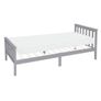 Single Wooden Bed Frame with Mattress Image 6
