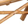 Picnic Table 120x120x78 cm Bamboo Image 3