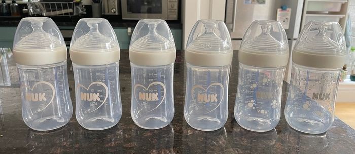 12 x NUK Baby Bottles