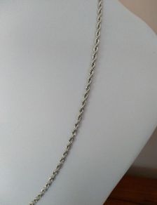Stainless Steel Rope Chain 32"