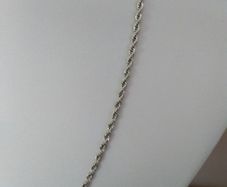 Stainless Steel Rope Chain 32"