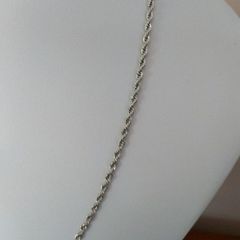 Stainless Steel Rope Chain 32"