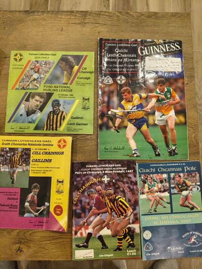 Gaa programme x5 (10e each inc post)