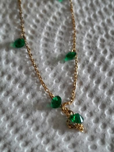 ladies silver chain and pendant