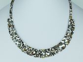 Mosaic Amber beaded necklace for women amber beads
