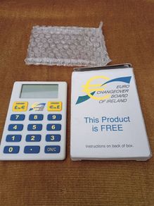 Euro Changeover Board of Ireland Calculator