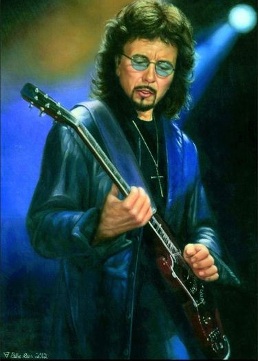 Black Sabbath ( Tony Iommi) A4 limited edition artprint