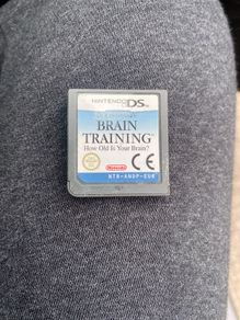 Nintendo DS cartridge for the game Dr. Kawashima's Brain Training