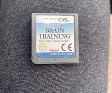 Nintendo DS cartridge for the game Dr. Kawashima's Brain Training