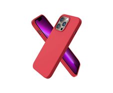 Liquid Silicone Shockproof Case For iPhone 13 Pro Luxury Soft Phone Cover Red New - FHT5IP13PLK