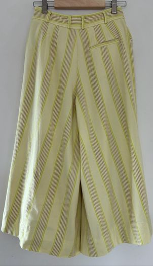 Maeve Striped Volume Culottes
