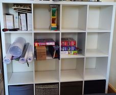 Ikea Kallax 4x4 White