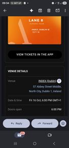 Lane 8 tickets