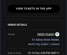 Lane 8 tickets