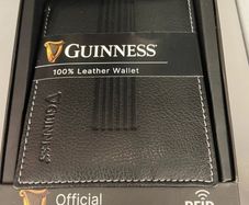 Guinness wallet card holder