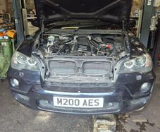 Bmw x5 breaking