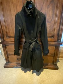 Belle Fare tench coat size L /Uk 12