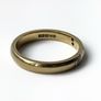 18k Yellow Gold Ring With Diamonds - 4.13 Grams Image 7