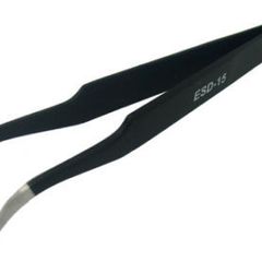1x Antistatic Curve Tweezer Picking Tool ESD Safe ESD15