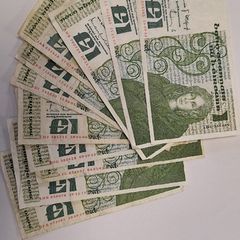 Irish Bank Notes - Meab One Pound (11 Notes)