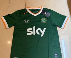 Ireland Home Football Kit Age 8-9 Troy Parrott Castore Jersey & Shorts BNWT