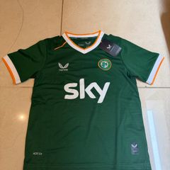 Ireland Home Football Kit Age 8-9 Troy Parrott Castore Jersey & Shorts BNWT