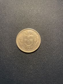 coin: 5 francs 1968 (Swiss)