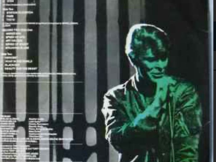 David Bowie.  Stage Double gatefold original 1978 South Africa vinyl record in vg condition