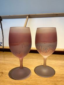 Tie-dye wine Glasses