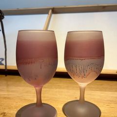Tie-dye wine Glasses