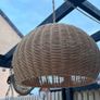 rattan ceiling light Image 4