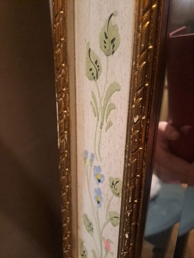 Painted Indian Mirror