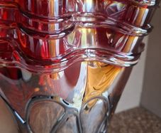 large glass vase