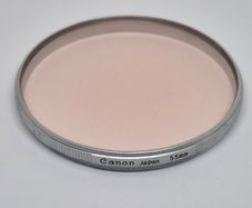 Canon 55mm Skylight 1X Vintage Filter. Made in Japan