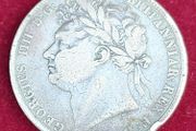 1823 George 4th  Half Crown coin  V.Fine