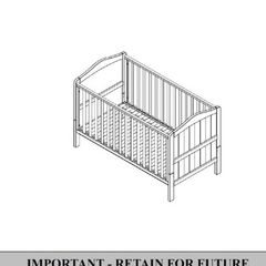 Nested Sorrento Cot Bed