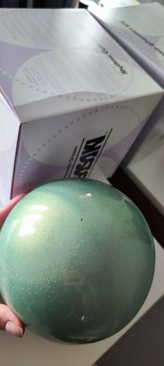 Gymnastics ball Sasaki light blue 18.5cm