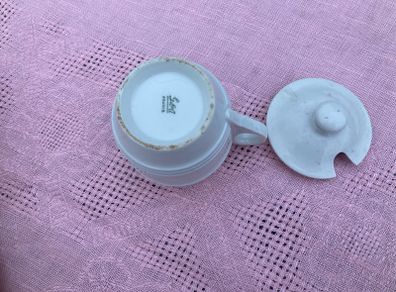 Limoges mustard pot