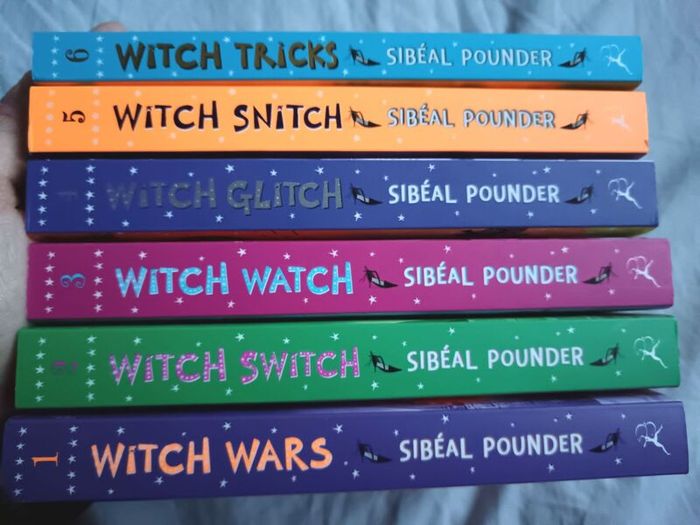 Witch Wars Adventures Series 6 Books Collection Set by Sibeal Pounder