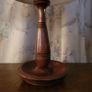 Mid-century pair of wood turned lamps Image 4