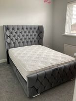 king bed and mattress