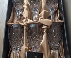 Killarney Crystal wine glasses set of 6