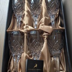 Killarney Crystal wine glasses set of 6