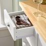 Kitchen  island The  Ultimate Contemporary Kitchen Island Storage Cabinet with Wheels Multifunctional Image 4