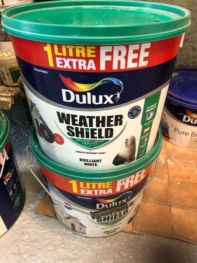 White paint weather shield Dulux