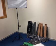 Fovitec Classic 3-light Studio Photography Kit plus 2 turntables