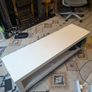 White ikea table - good condition Image 4