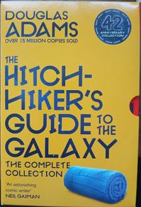 "The Hitchhiker's Guide to the Galaxy" complete collection