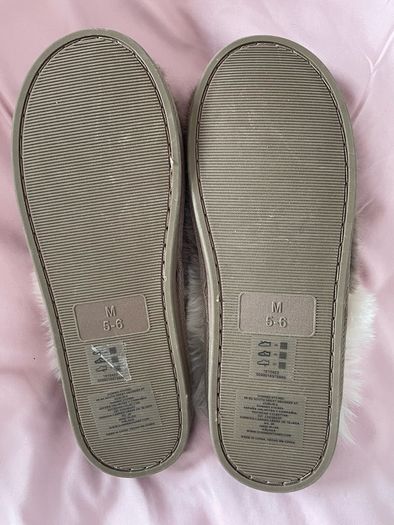 Brand new with tags fluffy slippers